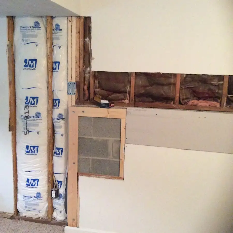 Wall insulation replacement during Odor Removal & Deodorization in Eudora